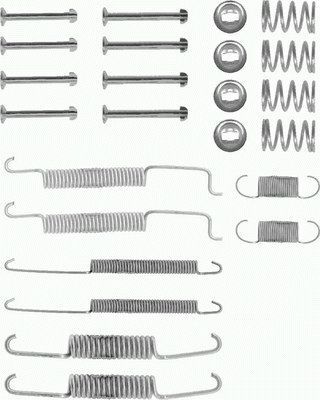 HELLA PAGID Tarvikesarja, jarrukengät 8DZ 355 200-011